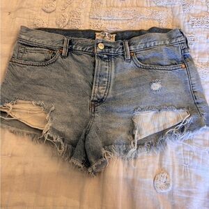 We the Free distressed denim shorts size 29